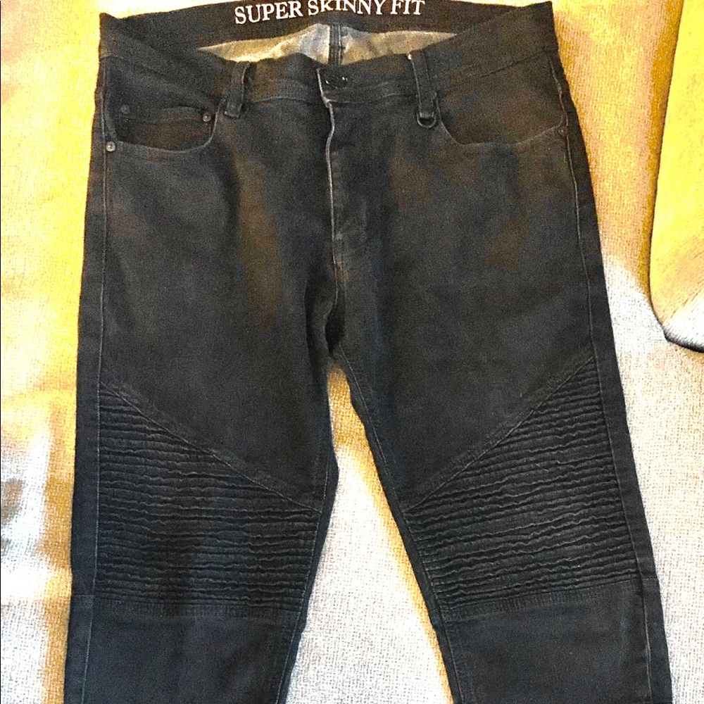 Black Kayden K Skinny Jeans 34